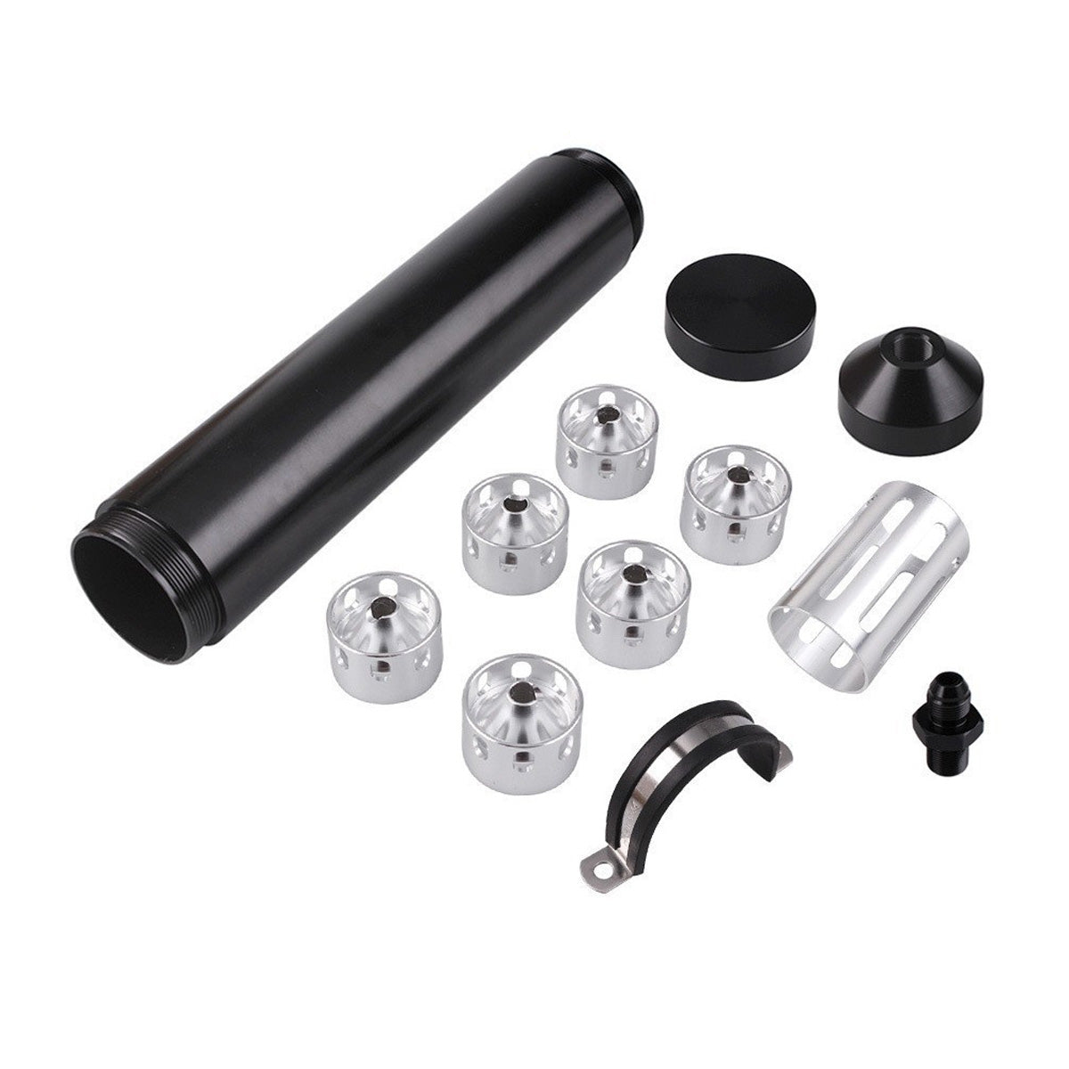 8.5 INCH ALUMINUM FUEL FILTER