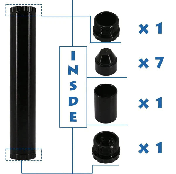 6 INCH FUEL FILTER With Cups