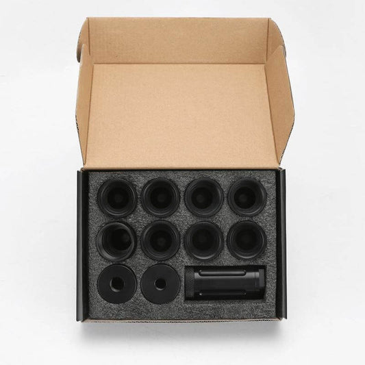 SCREW CONES 10″L FUEL FILTER KIT 1.58″OD ALUMINUM