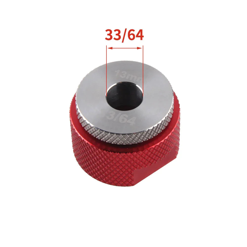 Drilling Jig 1.375x24 Cup, .22 to .45 Baffle Set