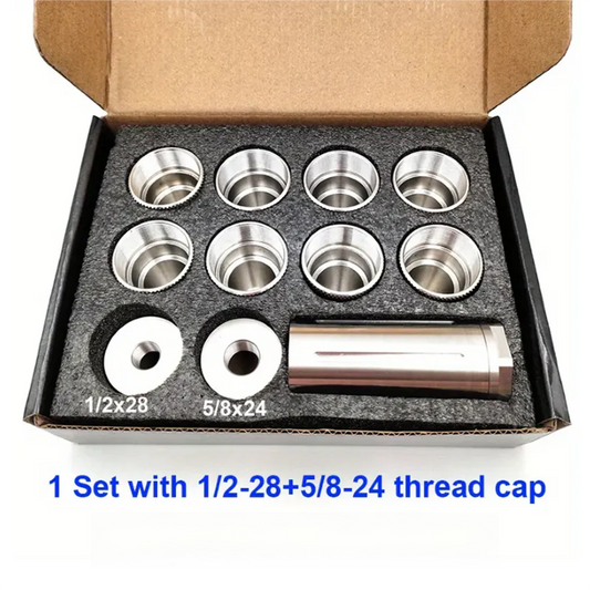 SCREW CONES 10″L FUEL FILTER KIT 1.58″OD STAINLESS STEEL