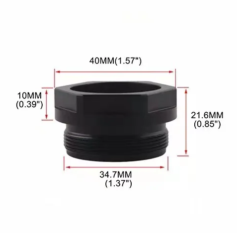 HEX SEALED END CAP Aluminum