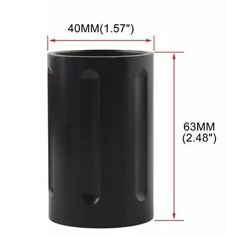 1.375x24 TPI SCREW CONES 10″L FUEL FILTER KIT 1.50″OD ALUMINUM