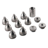 STAINLESS STEEL SCREW CONES 6.8″L FUEL FILTER KIT 1.42″OD