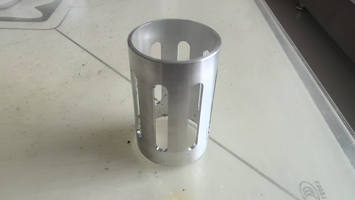 8.5 INCH ALUMINUM FUEL FILTER